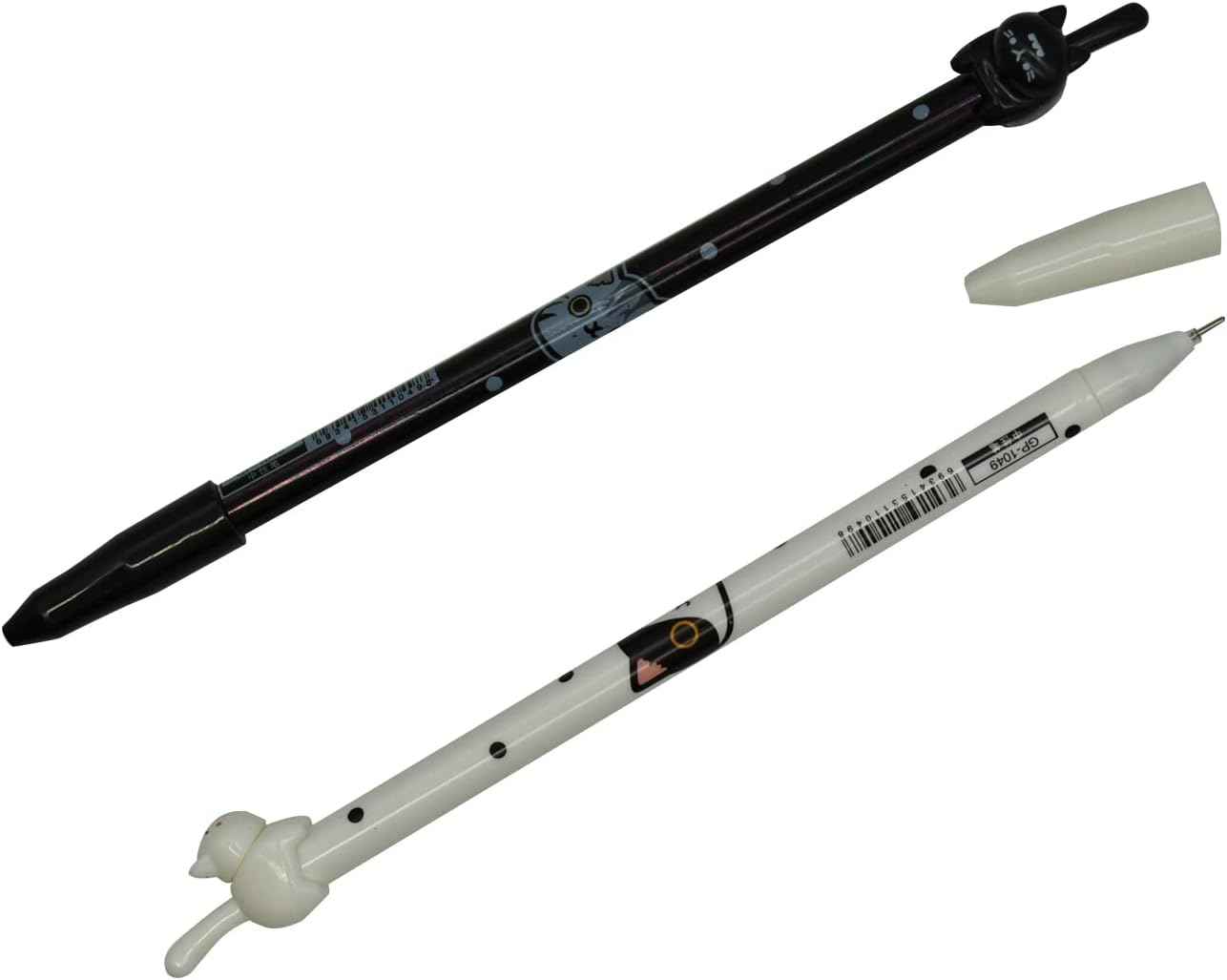 12PCS Cat Tail Cat Face Gel Pens - TTpen