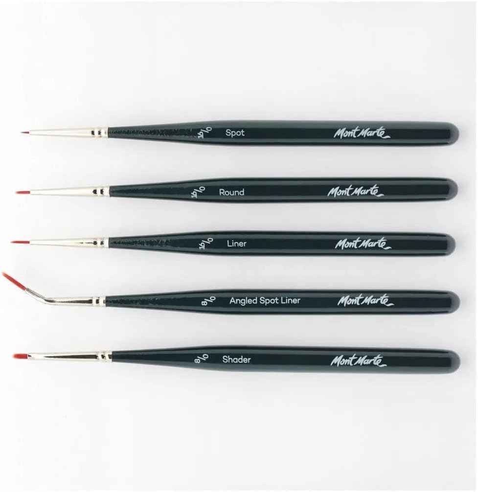 Mont Marte Mini Detail Brush Set 5pce - TTpen