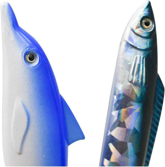 5PCS Clownfish Shark Sea Horse Dolphin Pens Sea Animal Ballpoint Pens - TTpen
