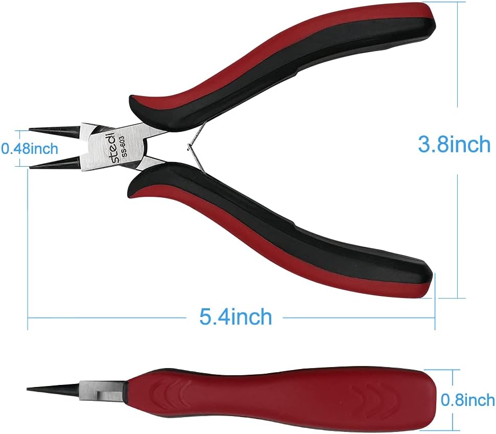 Stedi 5-inch Round Nose Pliers for Jewelry Making Handicrafts - TTpen