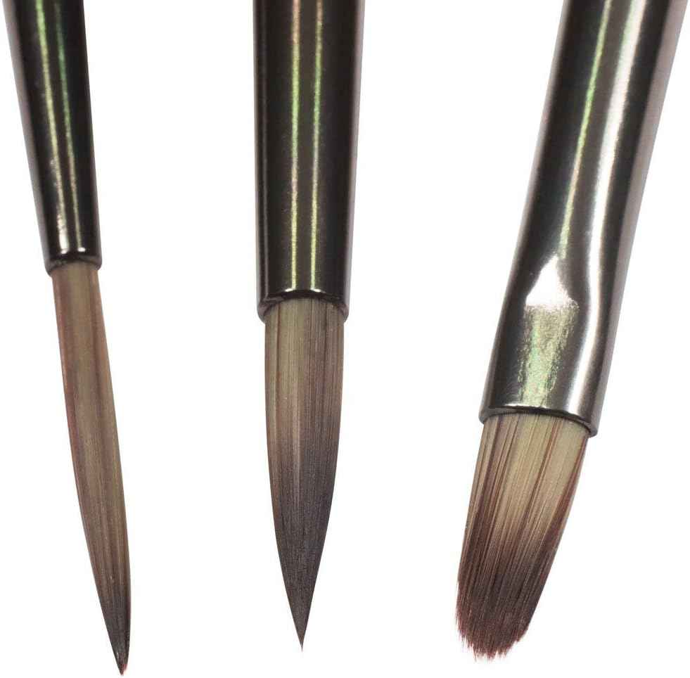 Mont Marte Premium Paint Brush Set 15 Piece,Roll Case with Magnetic Closure - TTpen