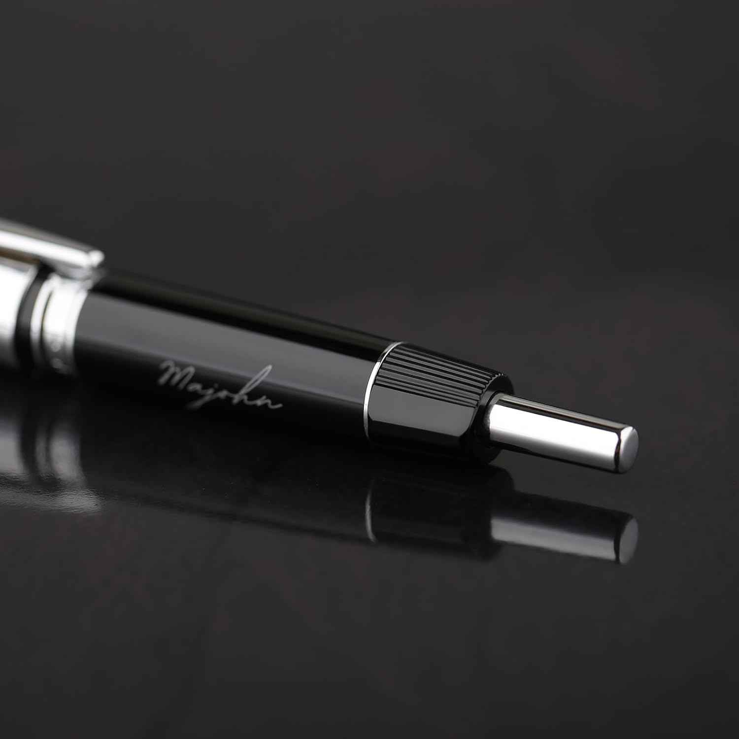 Majohn A3 Fountain Pen Retractable Extra Fine Nib with Converter Case Set - TTpen