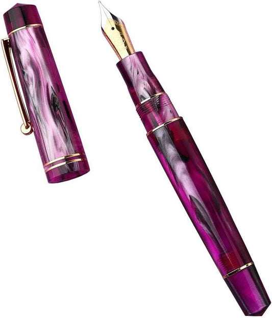 Majohn M800 Acrylic Fountain Pen,Germany Bock Fine Nib - TTpen