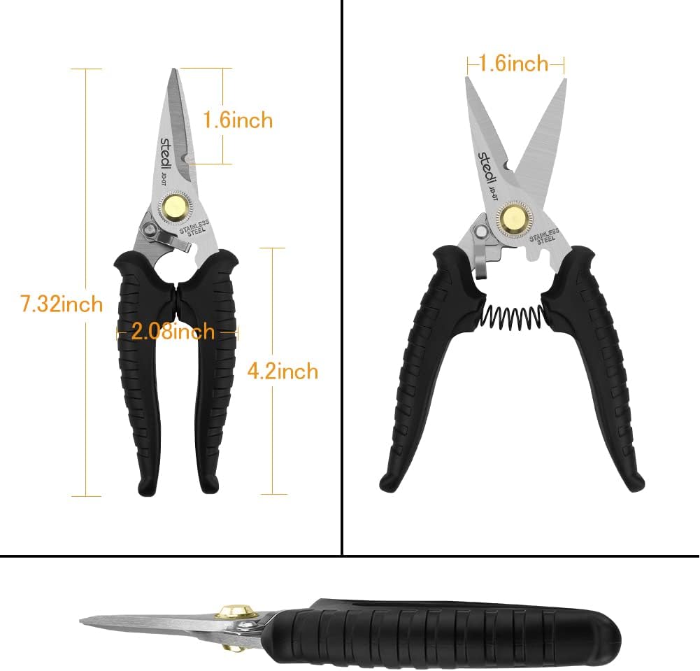 Stedi Scissors Heavy Duty,7 Inch Shears - TTpen