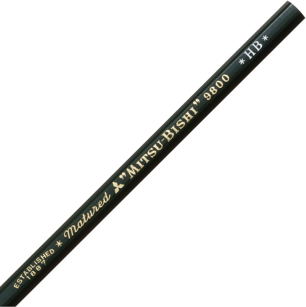 Mitsubishi 9800 Pencil - B - 12 Pack
