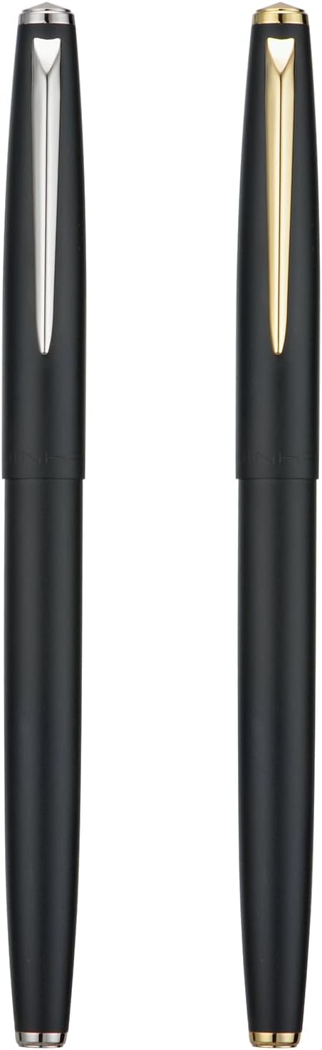 2PCS Jinhao 911 Fountain Pen Extra Fine Nib Matte Black