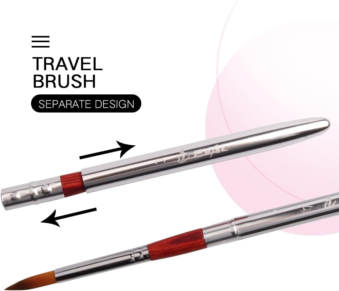 5PCS Travel Watercolor Artist Painting Brushes,Detachable