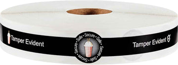600Pcs Safe Secure Tamper Evident Seals for Drink Lids Stickers - TTpen