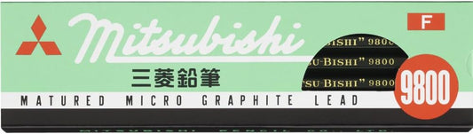 Uni Mitsubishi Pencil 9800 - F - 12 Pack