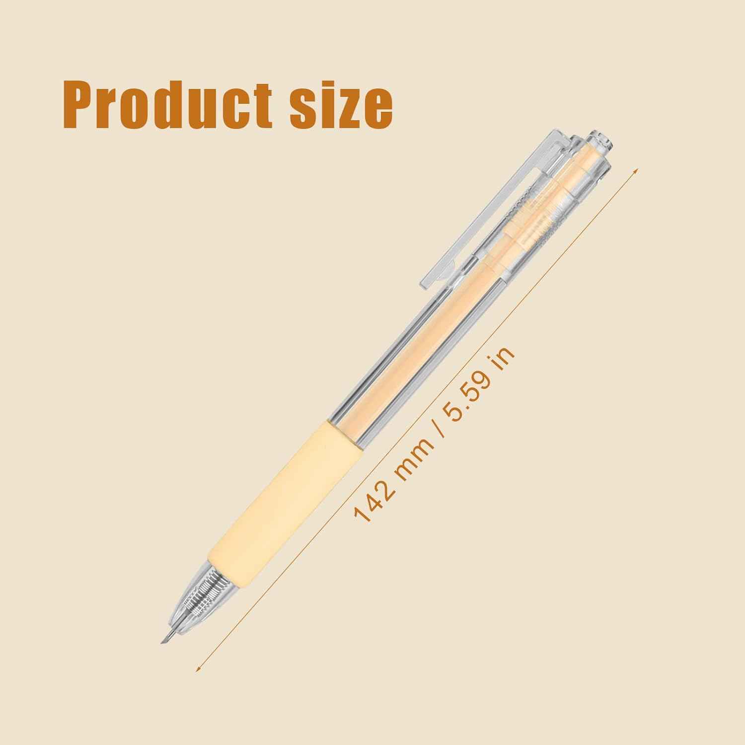 6pcs Craft Cutting Paper Pen Cutter Tool,ABS Resin Utility Knife Pen - TTpen