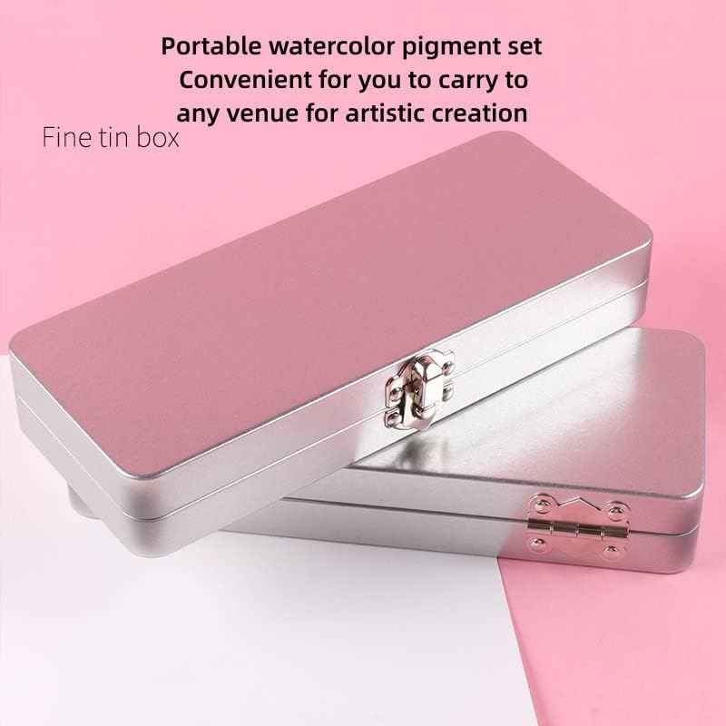 GIORGIONE 100 Solid Watercolor Paint Set with Water Brush Pen - TTpen