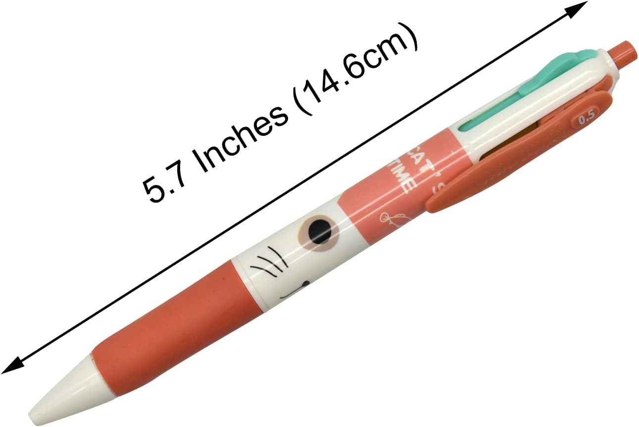 12PCS Cat 4in1 Multicolor Ballpoint Pens - TTpen