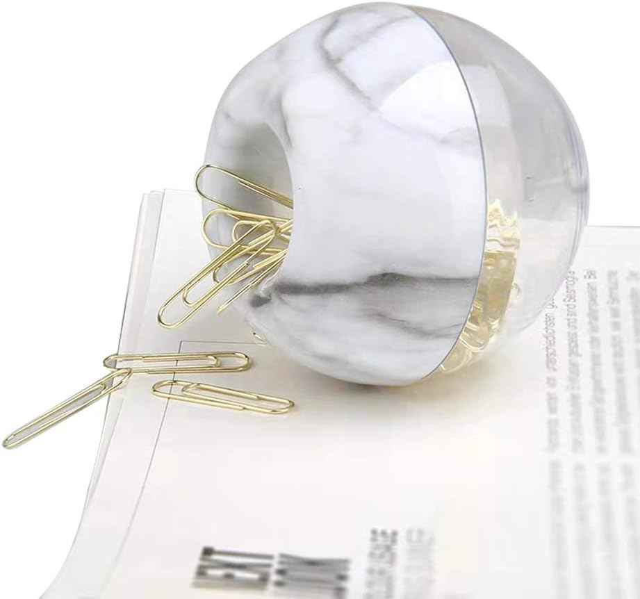 100pcs 28mm Paper Clips in Elegant Magnetic Clip Holder - TTpen