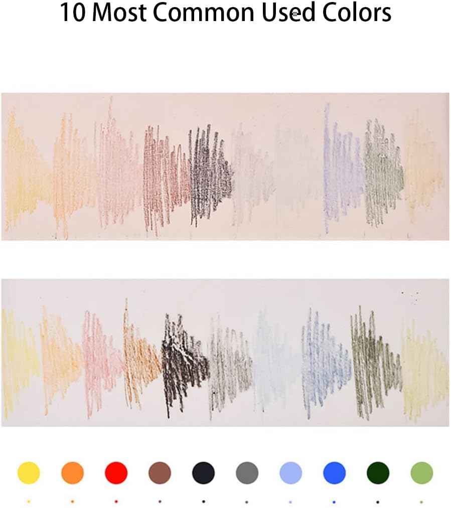 10 Color Underglaze Pencils,Glaze Tools for Pottery - TTpen