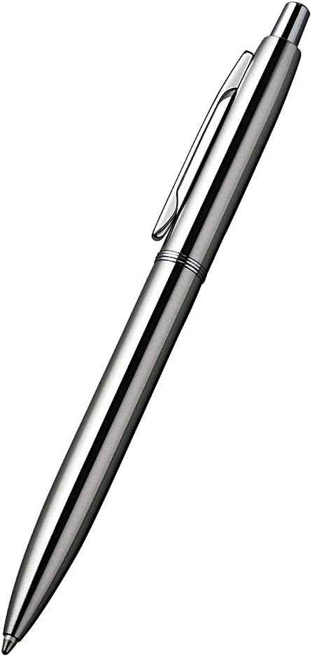 3Pcs Retractable Stainess Steel Metal Ballpoint Pens,6 Replaceable Refills - TTpen