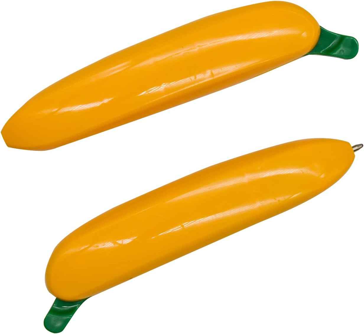 10PCS Novelty Banana Fruit Kids Ballpoint Pens 1.0mm Black Ink - TTpen