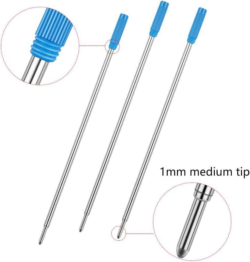 Cross Compatible Ballpoint Pen Refills 20 Pack,Medium Point - TTpen