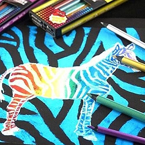 12pcs Metallic Colored Drawing Pencils