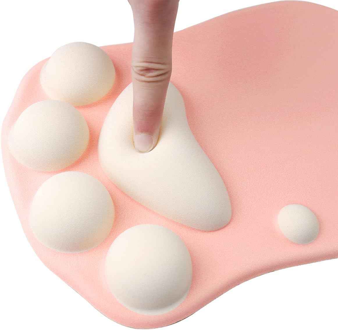Cat Paw Mousepads Non-Slip Rubber Base Mousepad for Gaming PC Laptop - TTpen