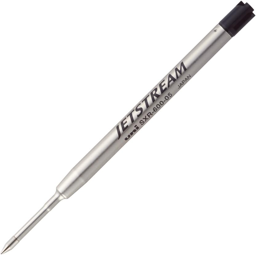 UNI SXR-600 Jet Stream Ballpoint Pen Refill 0.5/0.7mm Black Ink