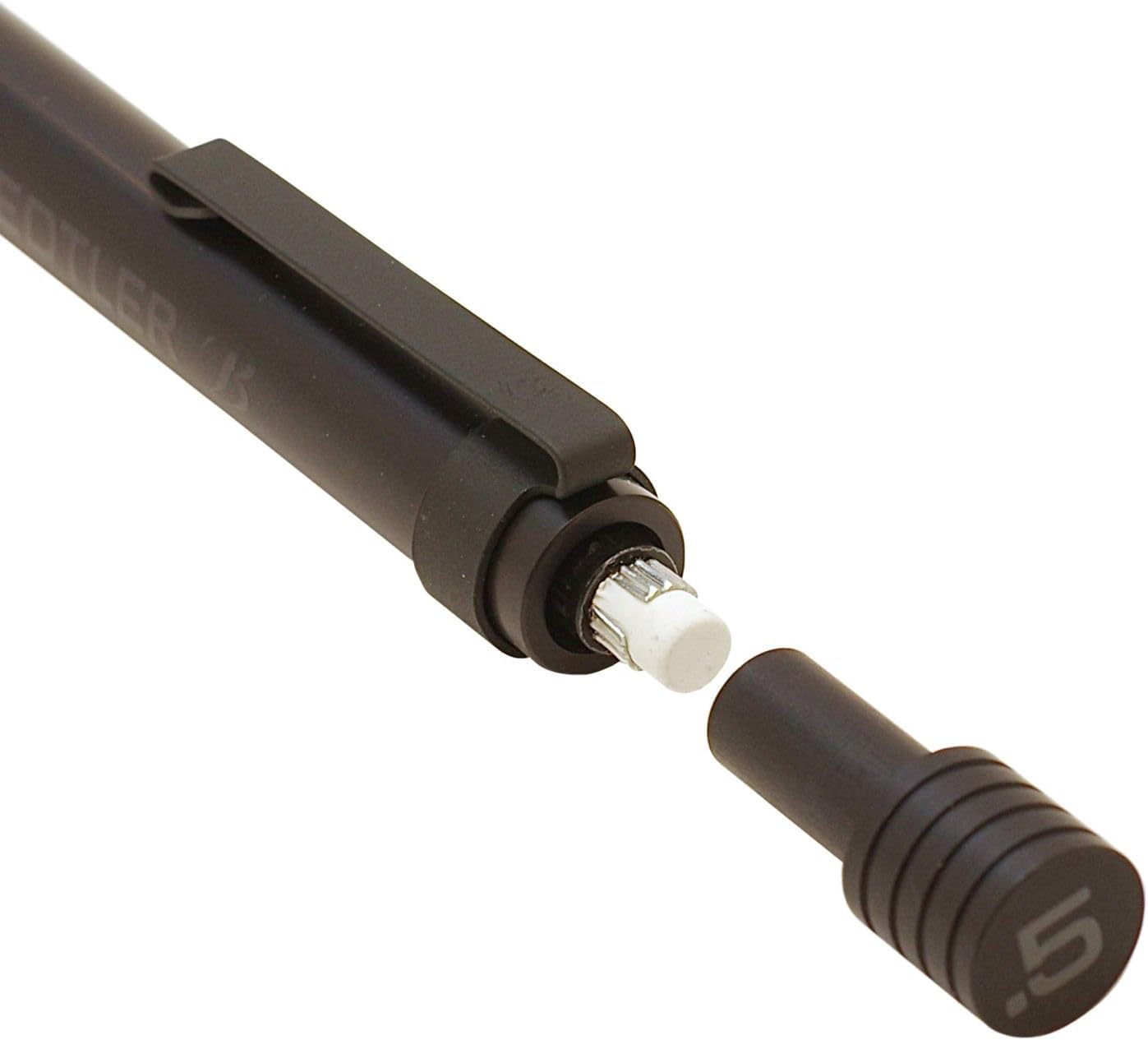 STAEDTLER 925-35 Mechanical Pencil, 0.3/0.5/2.0mm,All Black