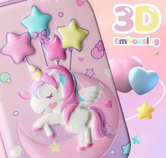Unicorn Moon Pencil Case 3D EVA Stationery Box - TTpen