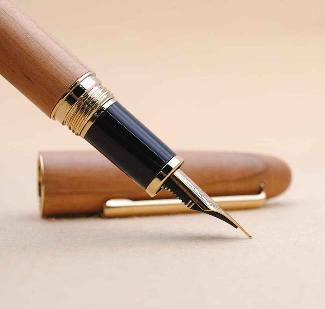 JINHAO 9036 Natural Wood Fountain Pen - TTpen