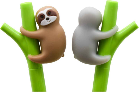 24PCS Sloth Kawaii Bradypod Climbing Tree 0.5mm Black Ink Gel Pens - TTpen