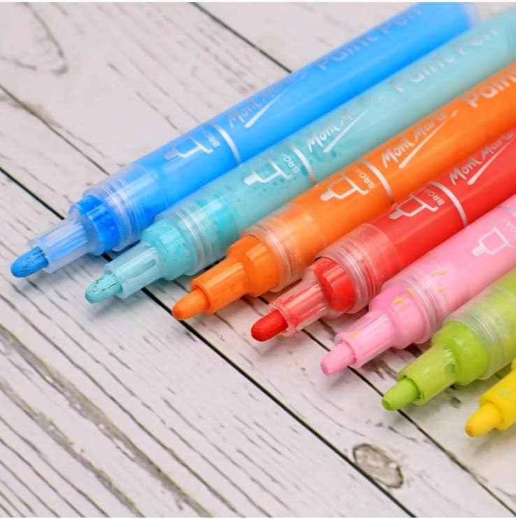 Mont Marte Signature Acrylic Paint Pens,24 Piece,Round Tip (3mm) - TTpen