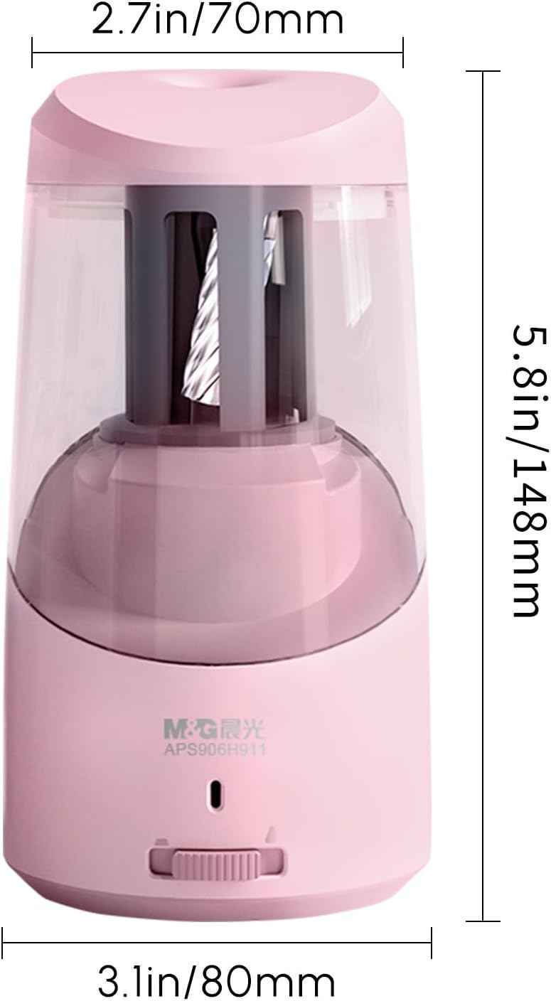 M&G Electric Pencil Sharpener USB Operated for 6-8mm Pencils - TTpen