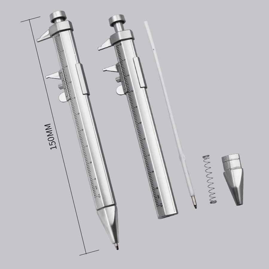 2in1 Vernier Caliper Ballpoint Pen Gadget for Woodworkers Carpenter 5 Pack - TTpen