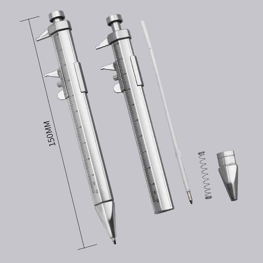 2in1 Vernier Caliper Ballpoint Pen Gadget for Woodworkers Carpenter 5 Pack - TTpen
