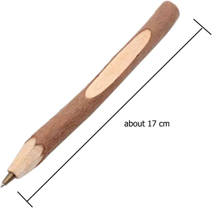10PCS Handmade Wooden Vintage Original Ecological Wood Ballpoint Pen - TTpen