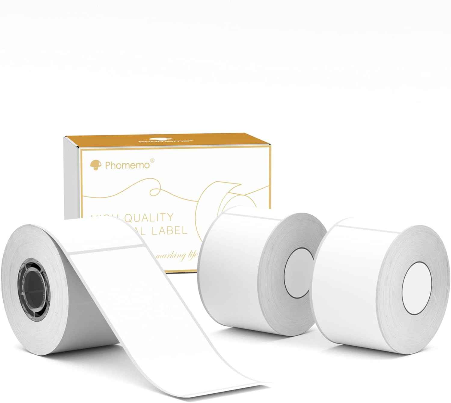 Phomemo D50 White Adhesive Thermal Label,20mm X 50mm - TTpen