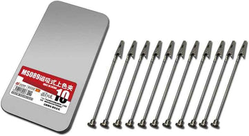 10 Magnetic Alligator Clip Sticks for Plastic Model Color Spray Paint - TTpen