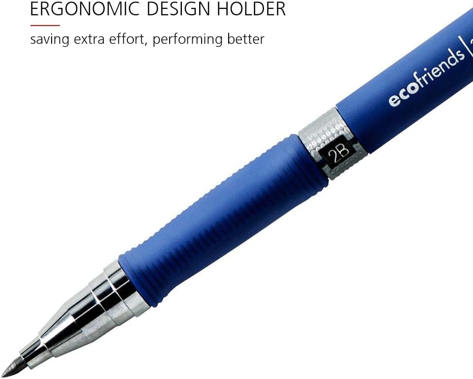 BAILE 2mm Mechanical Pencils with Color Lead Refills 10 Pack