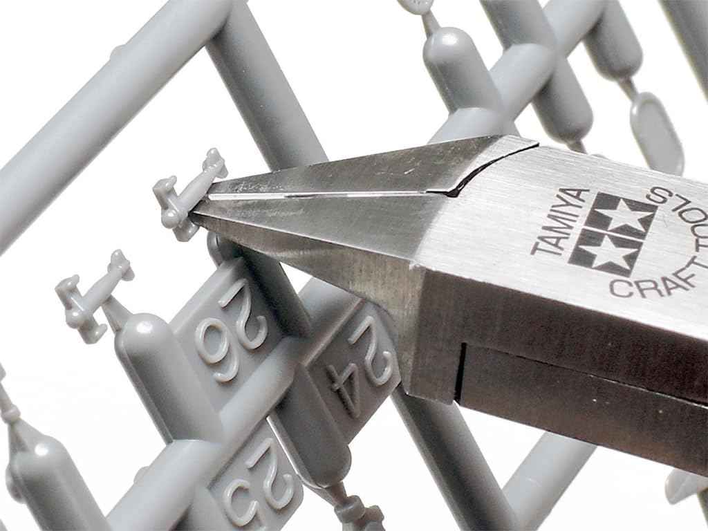 Tamiya Sharp Pointed Side Cutter Craft Plastic Model Tool 74123