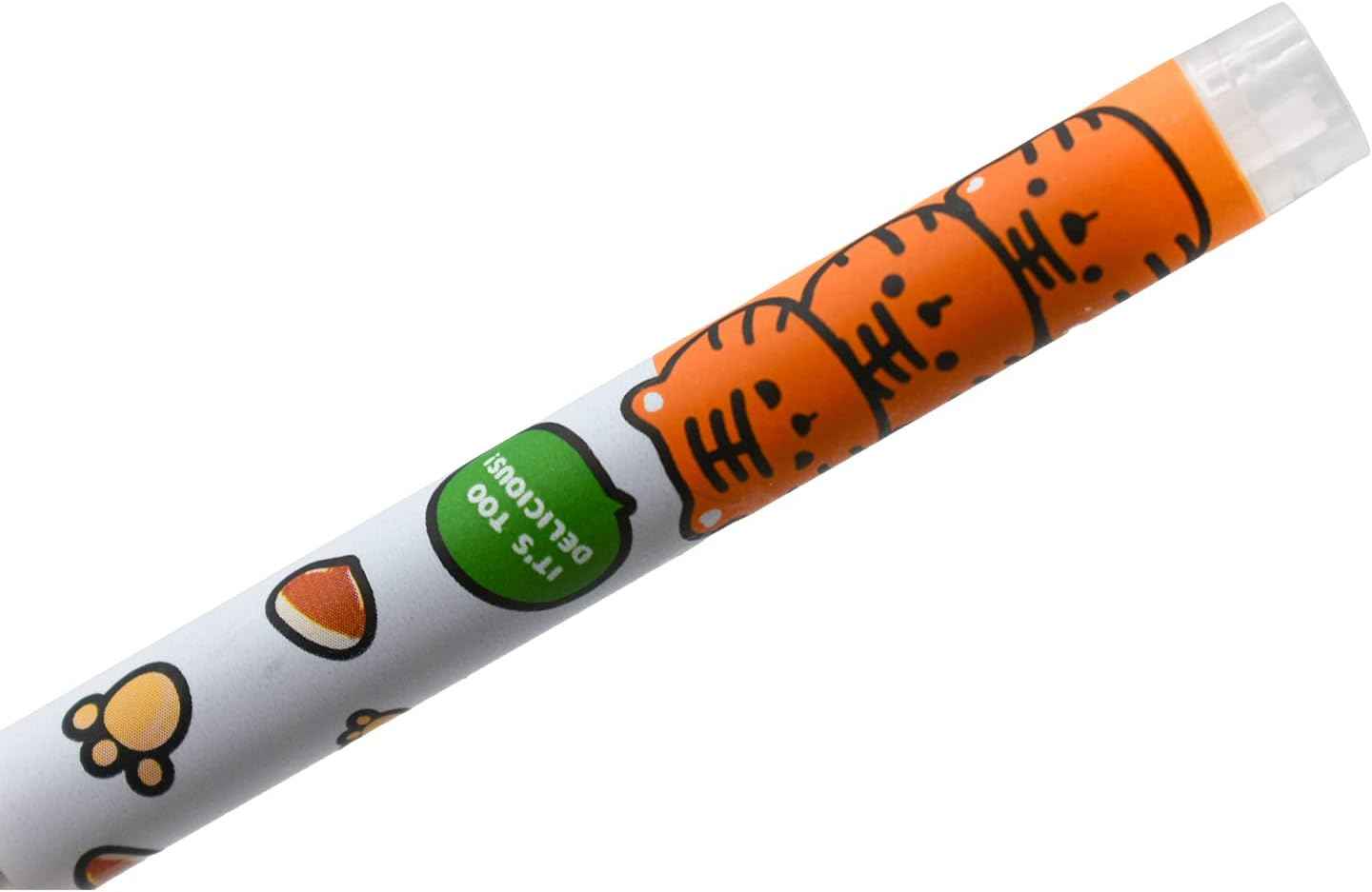 12PCS Tiger Liquid Ink Quick Dry Ink Rollerball Pens Black Ink - TTpen