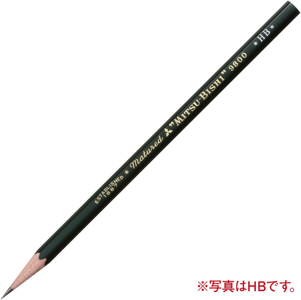 Uni Mitsubishi Pencil 9800 - F - 12 Pack