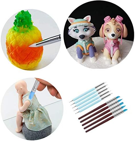 10PCS Silicone Clay Sculpting Tool for Pottery Craft