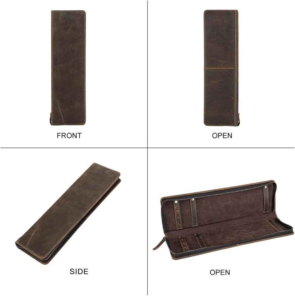 Ties Travel Case Leather Neckties Storage Box