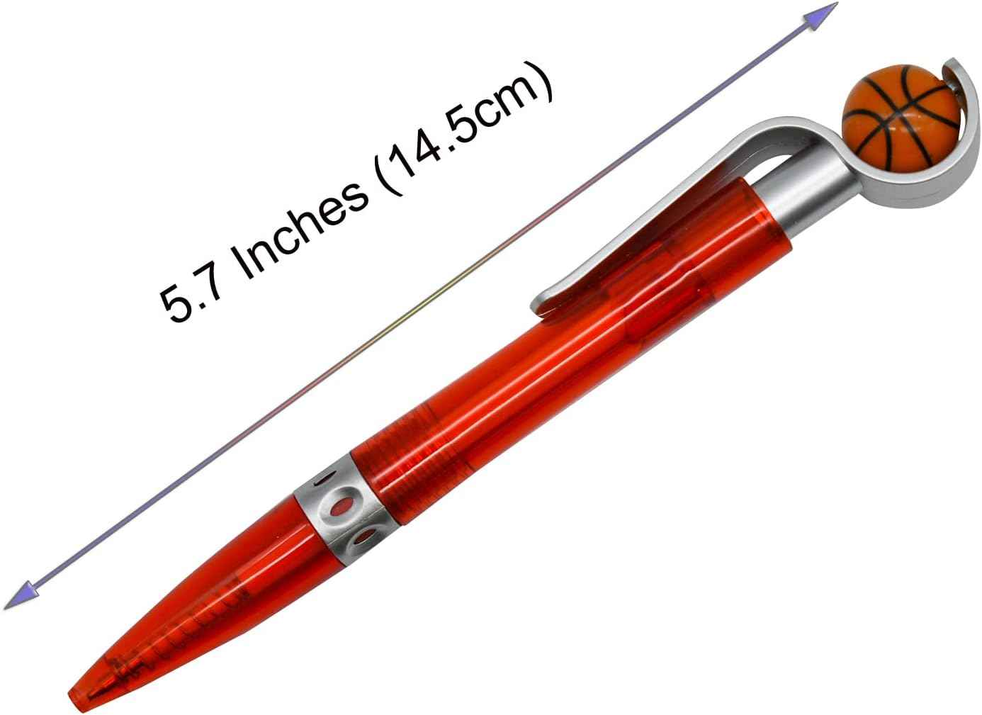 12PCS Novelty Basketball Pens Sports Ballpoint Pens - TTpen