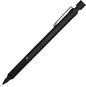 STAEDTLER 925-35 Mechanical Pencil, 0.3/0.5/2.0mm,All Black