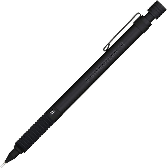 STAEDTLER 925-35 Mechanical Pencil, 0.3/0.5/2.0mm,All Black