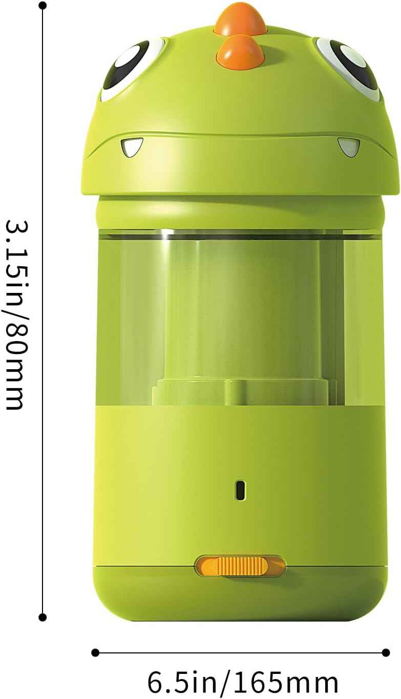M&G Electric Pencil Sharpeners for Kids Green Dinosaur - TTpen