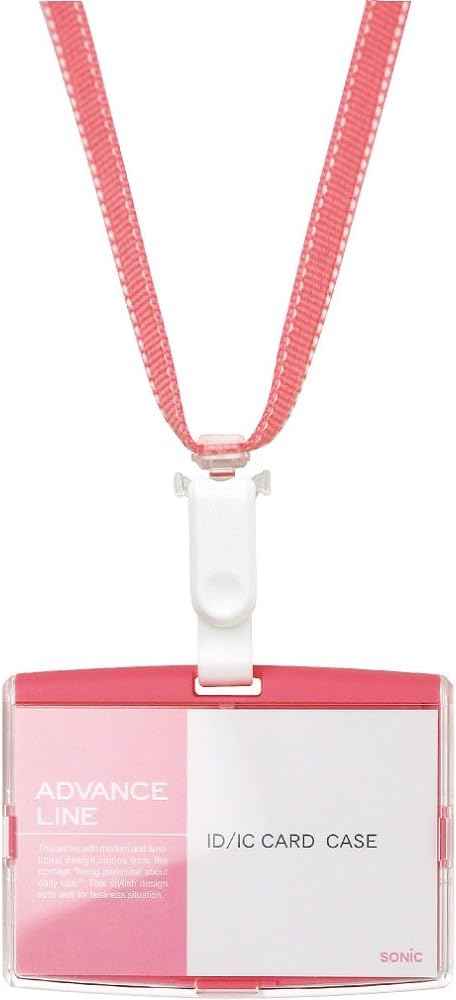 Sonic Name Card Holder Hanging Name Tag ID Badge Case AL-842