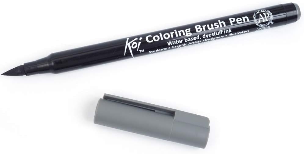 SAKURA Koi Colouring Brush Pen Set 48 Color Pens