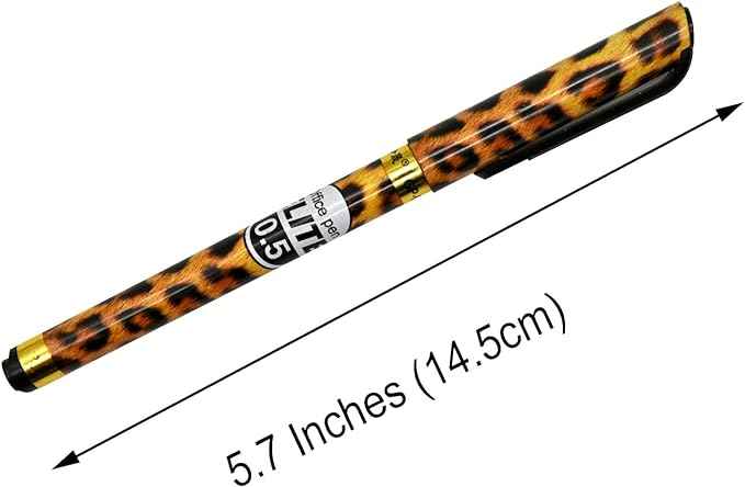 12PCS Leopard Print Gel Pens - TTpen