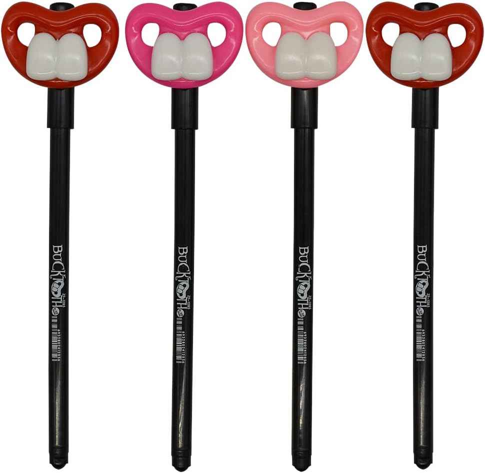 12PCS Funny Dental Tooth Gel Pens Black Ink - TTpen
