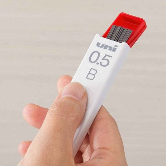 Uni Pencil Smudge-Proof Leads,0.5mm HB,40 Leads x 5 Pack - TTpen